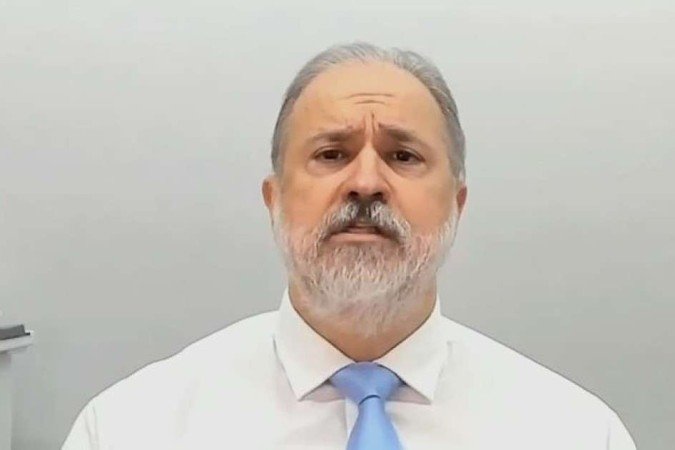 Em um vídeo, enviado pela assessoria de imprensa do MPF, Aras se explicou - (crédito: MPF/ reprodução) Em um vídeo, enviado pela assessoria de imprensa do MPF, Aras se explicou - (crédito: MPF/ reprodução)