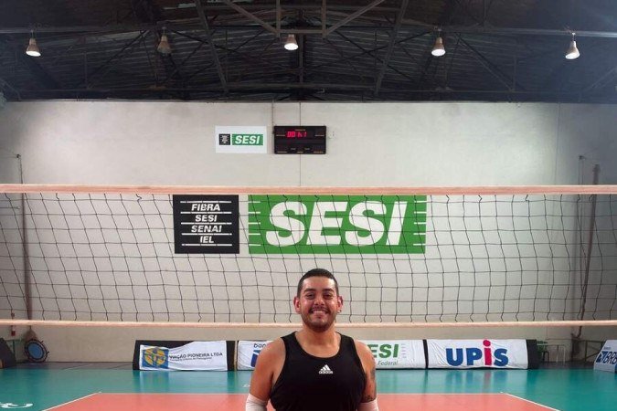 Eduardo sempre praticou esportes, independente do peso 