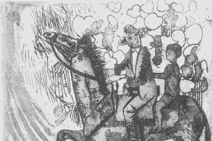 Ilustração para o livro Menino do engenho, de José Lins do Rego
