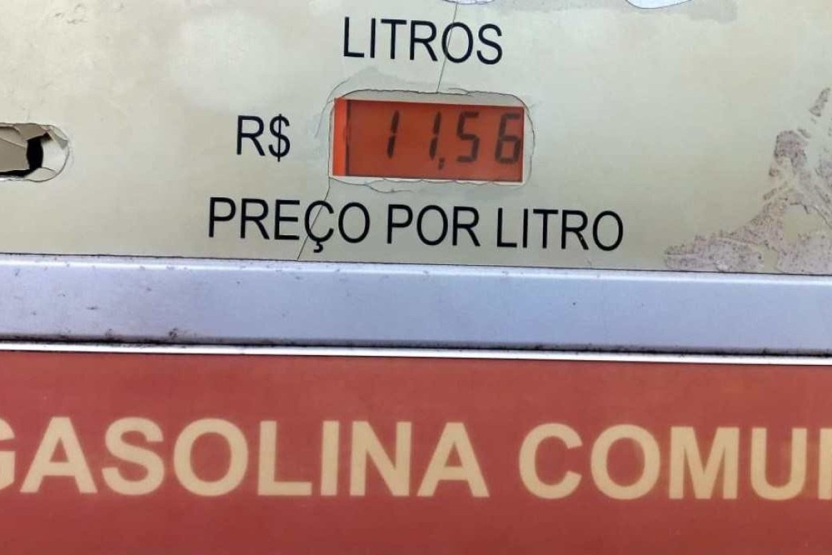 Litro da gasolina custa R$ 11,56 no interior do Acre