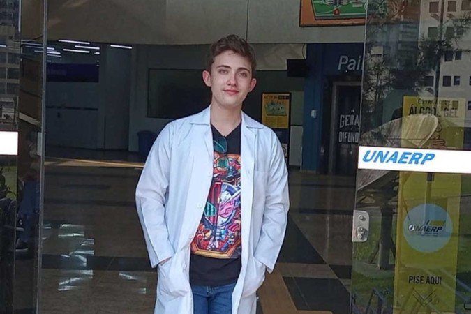 Estudante espera obter bolsa de estudo ou patrocínio para ingressar na Universidade de Ribeirão Preto (Unaerp) -  (crédito: Divulgação)