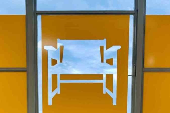  Peça da exposição mobiliário moderno da Universidade de Brasília  
      