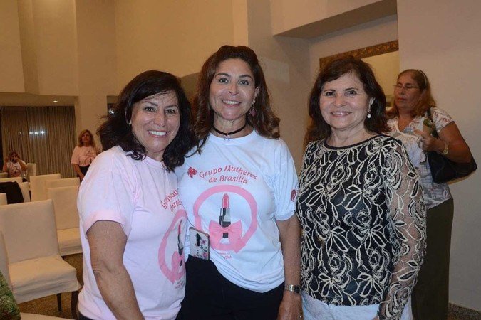 Aureliza Corrêa, Valdete Drummond e Irene Maia