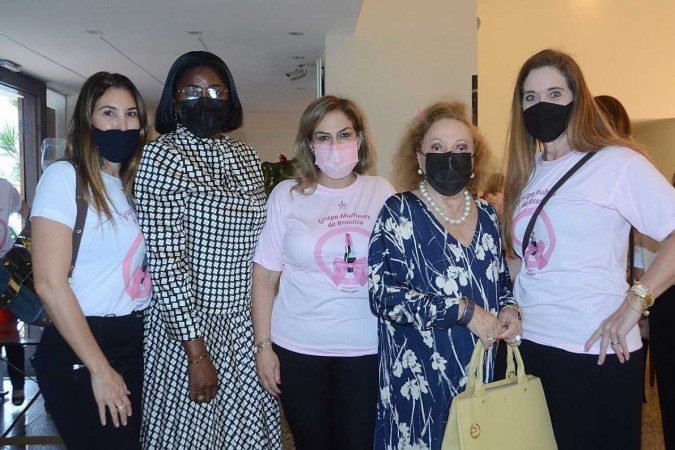 Ana Paula Alasmar, Julie-Pascale, Claudia Jreije, Kátia Kousac e Katharina Braumer