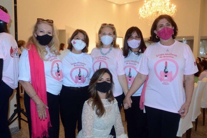 Heloisa Valadão, Irene Ferreira, Ana Márcia Suzuki, Ana Beatriz Goldstein, Irany Poubel e Tana Rosa Poubel