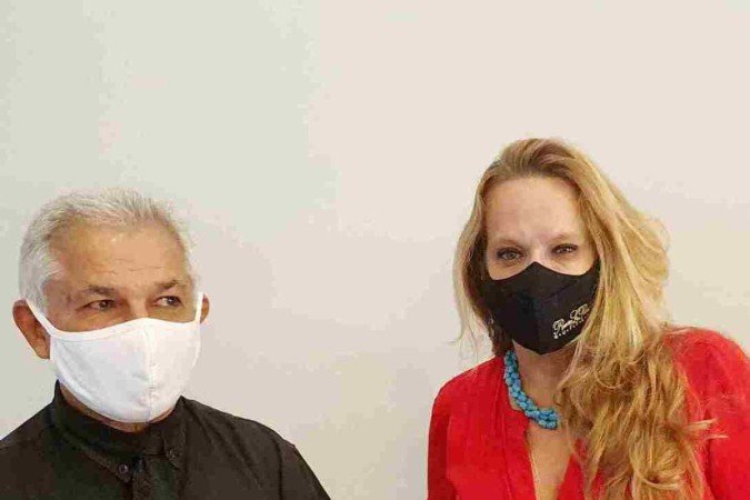 O maître Ricardo e a chef Renata La Porta