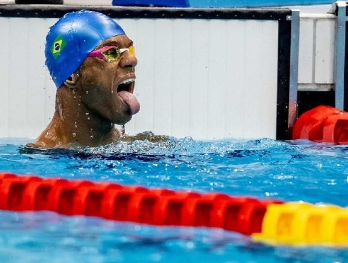 Gabriel Araújo crava novo recorde mundial paralímpico dos 50m borboleta classe S2