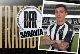 Argentino Renzo Saraiva é o terceiro reforço do Botafogo na era Textor