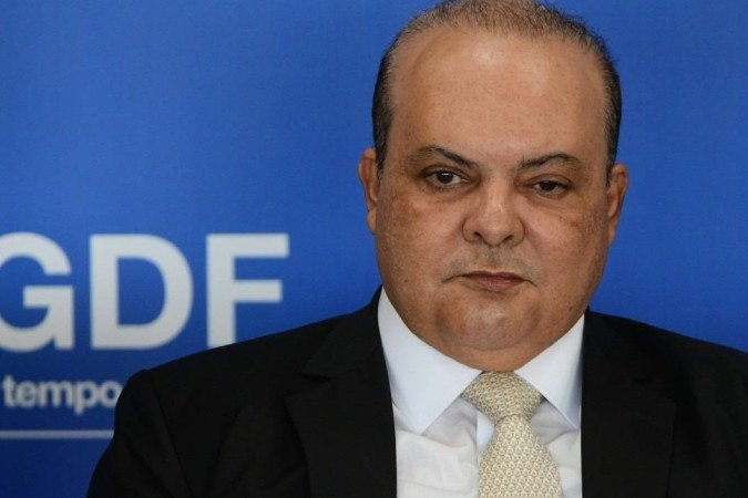  15/03/2022. Crédito: Ed Alves/CB/D.A Press. Brasil. Brasília - DF. Cidades. GDF encaminha proposta de reajuste salarial de 10% para a segurança.A recomposição será linear e a previsão de pagamento é para julho deste ano, de acordo com o Secretário de Segurança Pública, Cerimonia com Governador Ibaneis Rocha. 