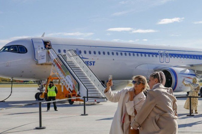 Com mudança na lei, presidente russo tenta driblar sanções ao setor aéreo do país -  (crédito: Getty Images)