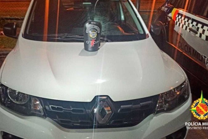 O suspeito teria ido comemorar um aniversário com os amigos depois de cometer o crime em Planaltina - (crédito: PMDF) O suspeito teria ido comemorar um aniversário com os amigos depois de cometer o crime em Planaltina - (crédito: PMDF)