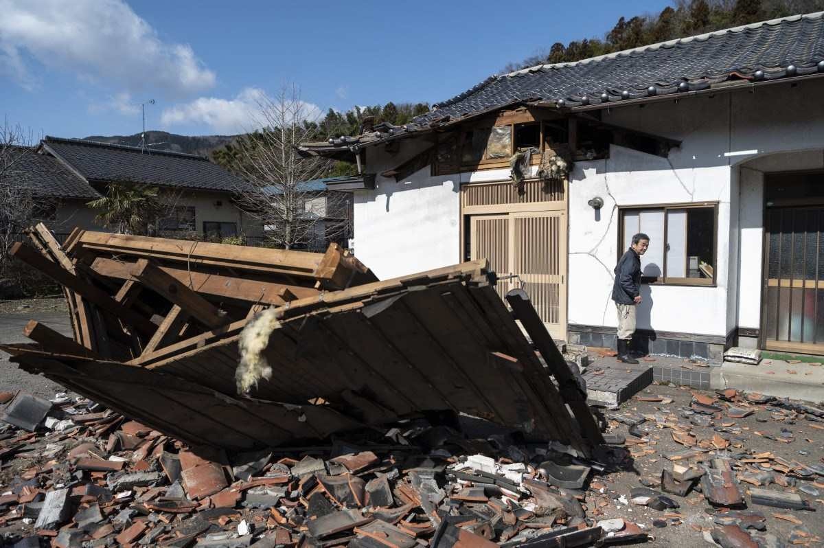 Terremoto no Japão deixa um morto e 160 feridos