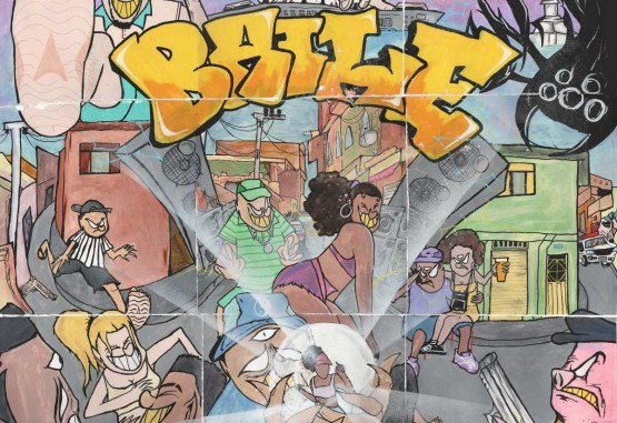 A capa do álbum Baile, com batidas de Miami bass