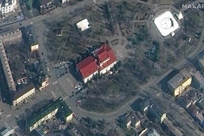 (crédito: SATELLITE IMAGE ©2022 MAXAR TECHNOLOGIES/ AFP) (crédito: SATELLITE IMAGE ©2022 MAXAR TECHNOLOGIES/ AFP)