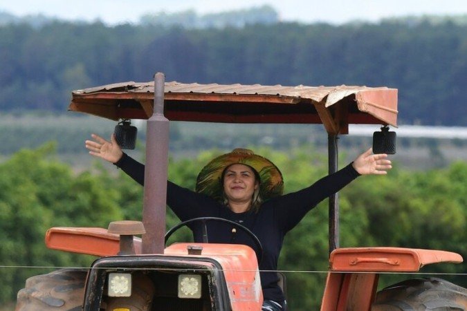  18/03/2022. Crédito: Ed Alves/CB/D.A Press. Brasil. Brasília - DF. Cidades. Março Mes da Mulher. Mulheres no Agro. Na foto Patricia Nita. 