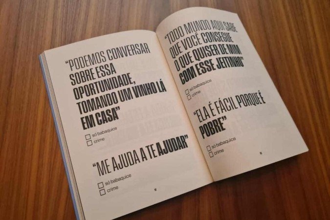  2022. Crédito: Sindilegis/Divulgação. Revista. Trecho do livro 