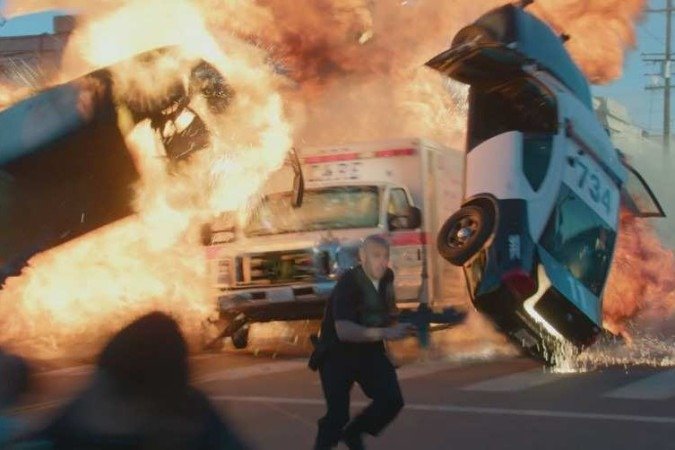 Corre-corre e piadas infestam Ambulância — Um dia de crime, de Michael Bay -  (crédito: Universal Pictures/Divulgação)