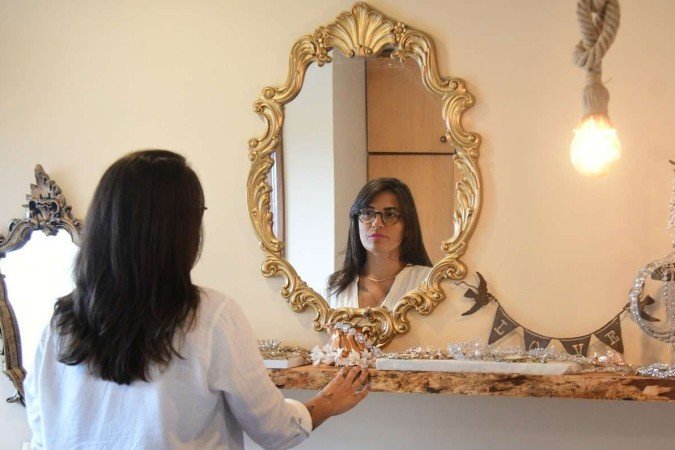  22/03/2022. Crédito: Ed Alves/CB/D.A Press. Brasil. Brasília - DF. Revista. Especial sobre a endometriose e outras doenças femininas. Na foto Flavia Dutra. 