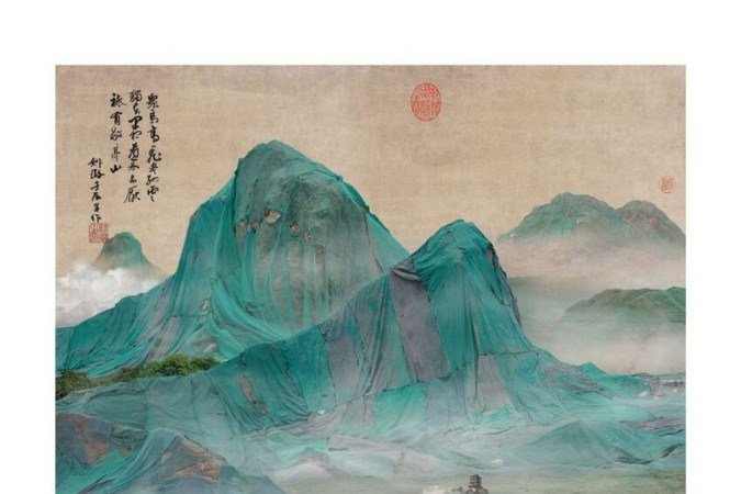 Yao Lu, O barco do vinho no rio Pine, 2012, impressa?o fotogra?fica em papel fine art, 102 x 72 cm. 