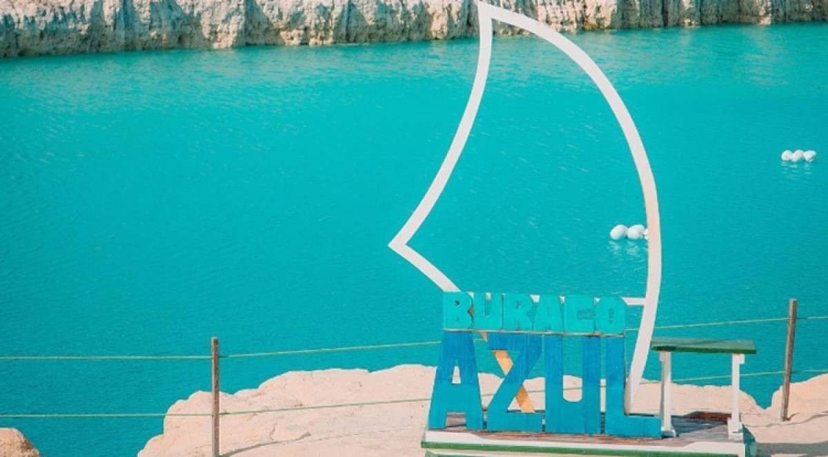 Turista morre afogado em atração turística, Buraco Azul, no Ceará