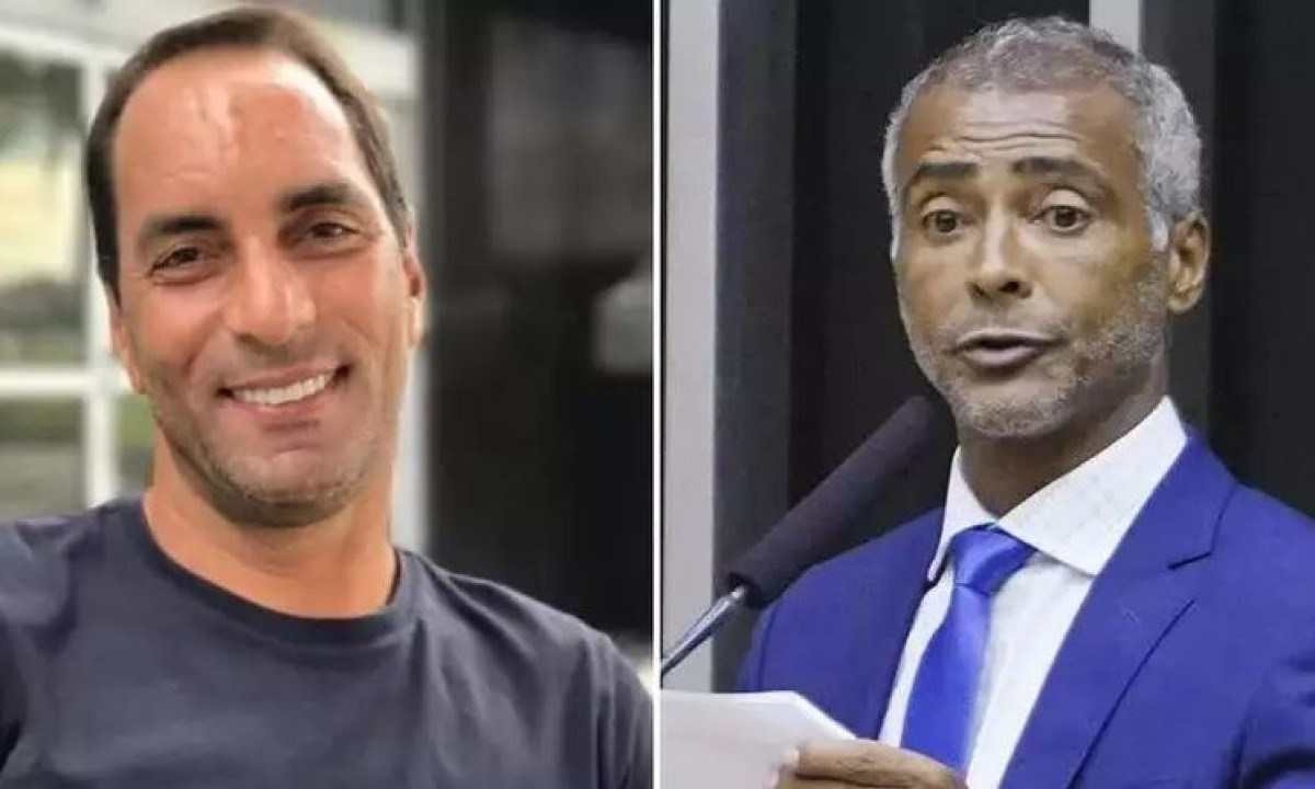 Edmundo explica novo desentendimento com Romário: 'Egocêntrico e vaidoso'