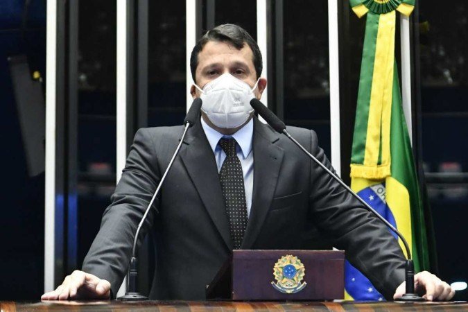  23/03/2022 Cr&eacute;dito: Waldemir Barreto/Agencia Senado. Senador Reguffe ( Podemos DF ).