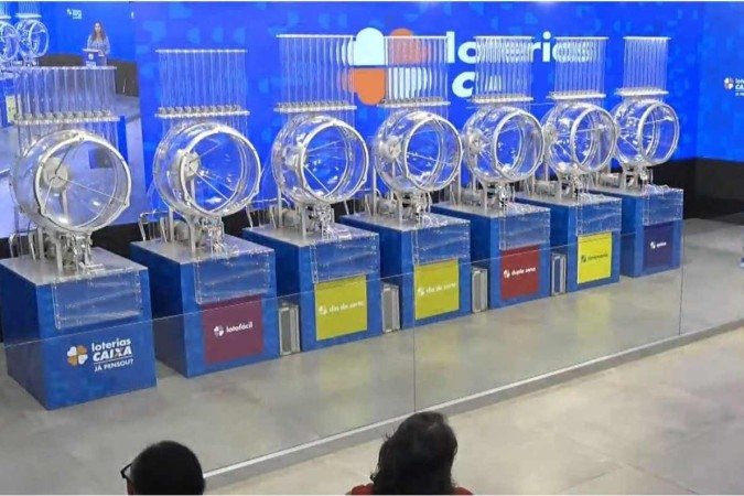 E ai, a sorte estava na sua aposta hoje? -  (crédito: Reprodução/Loterias Caixa)