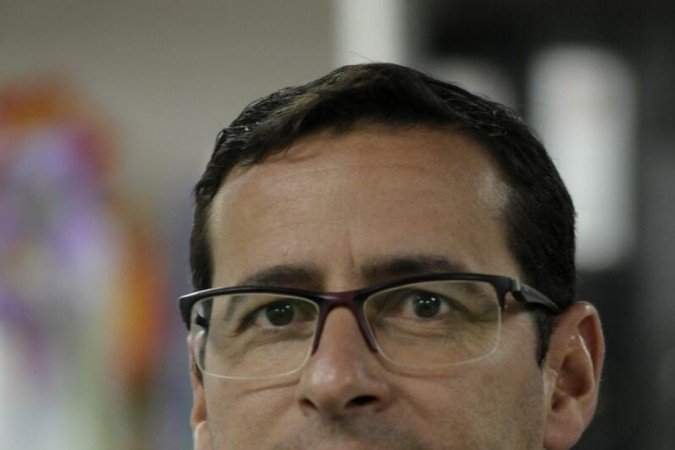  23/03/2022. Crédito: Carlos Vieira/CB/D.A Press. Brasil. Brasilia - DF. Cidades. Paz nas escolas. CEF 33, Ceilândia. Na foto, Amadeu Romualdo, diretor.