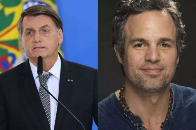 Bolsonaro rebate crítica do ator de ‘Hulk’ e se compara ao Capitão América