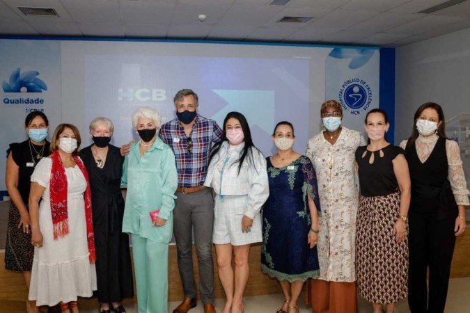 Ana Beatriz Goldstein, Ivone Fereira, Elinor Morem, Jane Godoy, Régis Rocha, Katia Piva, Rita Márcia Machado, Julie Pascale (Gabão), Marcella Rocha e Elisa de Carvalho