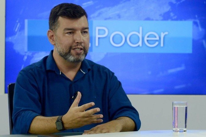  28/03/2022 Crédito: Marcelo Ferreira/CB/D.A Press. Brasil. Brasilia - DF -  CB.Poder entrevista  o pré-candidato ao Governo do Distrito Federal  Rafael Parente (PSB).