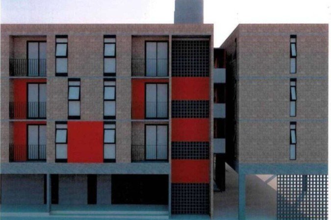 As unidades terão 56m² e vão receber famílias vulneráveis que estão cadastradas - (crédito: Codhab/reprodução) As unidades terão 56m² e vão receber famílias vulneráveis que estão cadastradas - (crédito: Codhab/reprodução)