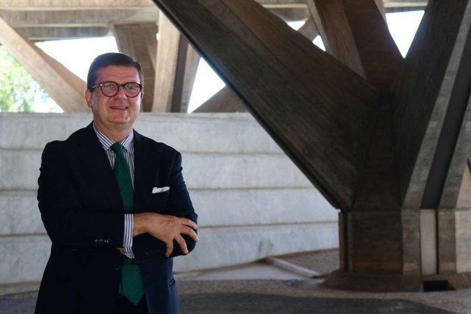 Embaixador da Italia Francesco Azzarello. -  (crédito: Ed Alves/CB/D.A Press)