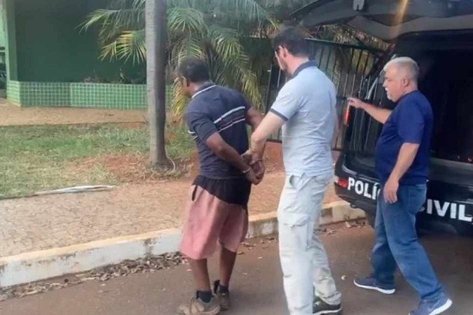 Homem foi preso em menos de 14 horas depois do crime - (crédito: PCDF/Divulgação) Homem foi preso em menos de 14 horas depois do crime - (crédito: PCDF/Divulgação)
