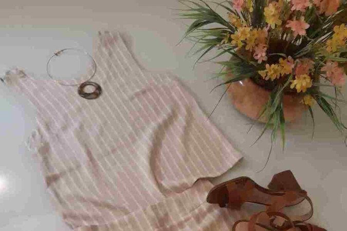 Uma das produções da designer Neyde Zucolotto: inspiração vem no dia a dia