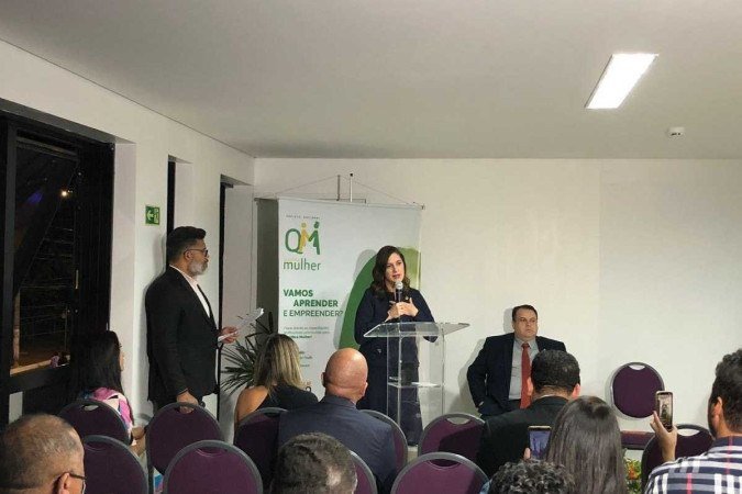 Lançamento do Programa Qualifica Mulher ocorreu na sede da Casa da Mulher Brasileira na noite de quinta-feira (31/3) - (crédito: Rafaela Martins/CB/D.A. Press) Lançamento do Programa Qualifica Mulher ocorreu na sede da Casa da Mulher Brasileira na noite de quinta-feira (31/3) - (crédito: Rafaela Martins/CB/D.A. Press)