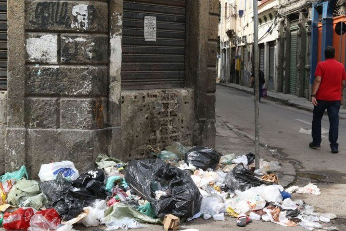 Greve dos garis do Rio de Janeiro entra no quarto dia - (crédito: ) Greve dos garis do Rio de Janeiro entra no quarto dia - (crédito: )