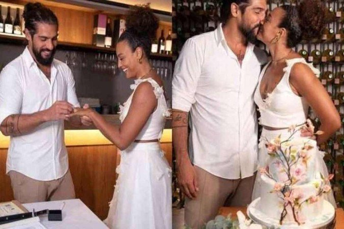 Sheron Menezzes e Saulo Camelo -  (crédito: Reprodução/Instagram)