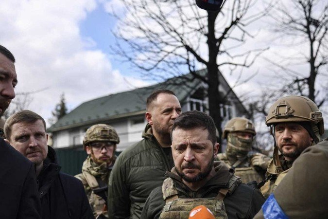EUA e Reino Unido pedem suspensão da Rússia do Conselho de Direitos Humanos da ONU - (crédito: AFP) EUA e Reino Unido pedem suspensão da Rússia do Conselho de Direitos Humanos da ONU - (crédito: AFP)