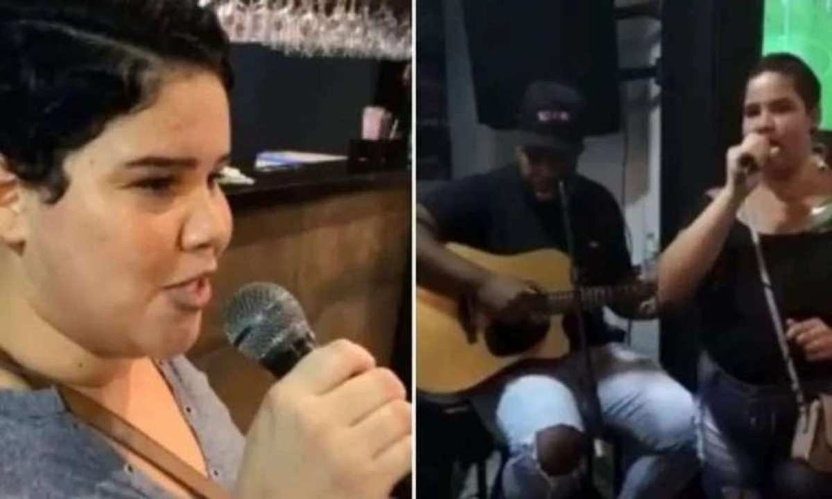 Vendedora viraliza cantando sucesso de Marília Mendonça em bar de BH
