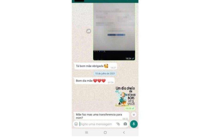 Criminosos aplicavam o golpe do WhatsApp se passando por familiares das vítimas