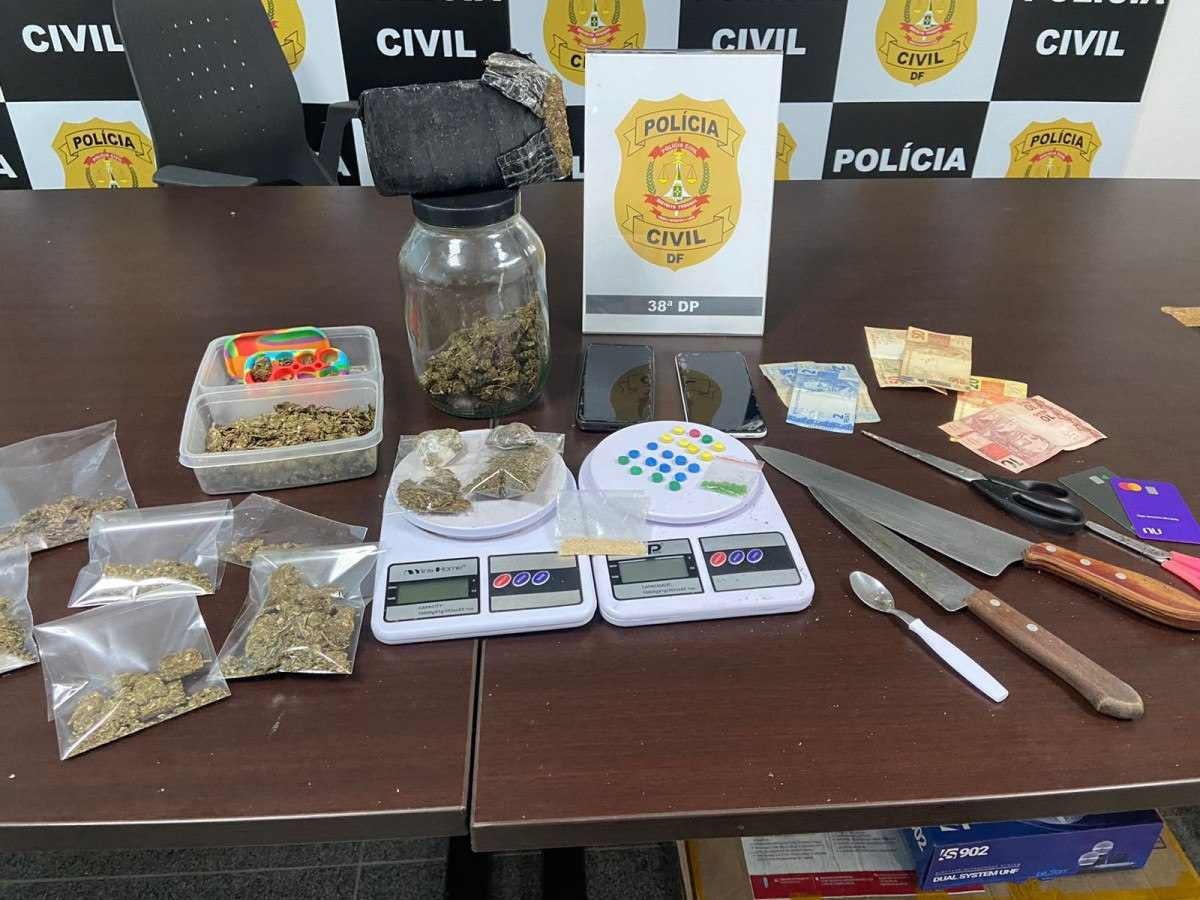 Investigado por distribuir drogas de alto custo em Vicente Pires é preso