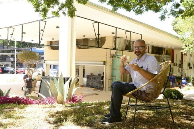 Chef Salvarore Loi, acompanha a reforma do Cappuccino Café, 216 Sul