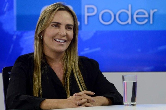  06/04/2022 Crédito: Marcelo Ferreira/CB/D.A Press. Brasil. Brasilia - DF -  Cb.Poder entrevista a Deputada Federal Celina Leão.