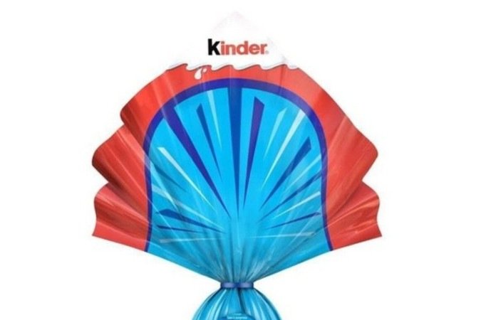  2022. CrÃ©dito: Kinder/DivulgaÃ§Ã£o. Gastronomia. Favas Contadas. Ovo da PÃ¡scoa Kinder Ovo. 