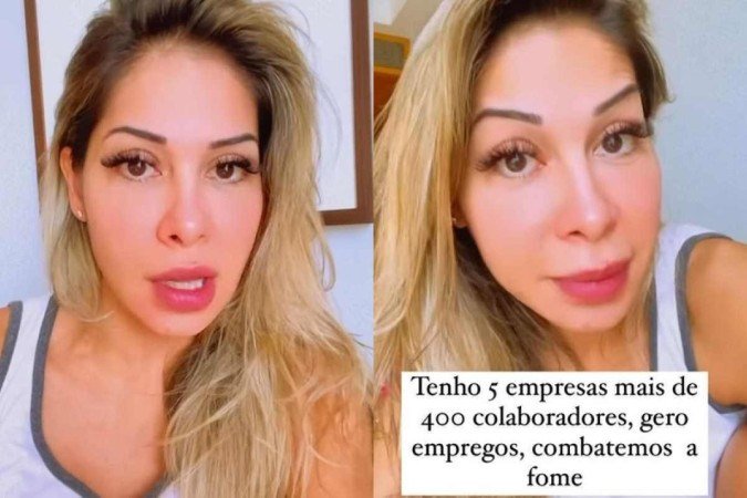 Maíra esclareceu que, na verdade, abrirá uma empresa de gerenciamento de redes sociais - (crédito: Reprodução) Maíra esclareceu que, na verdade, abrirá uma empresa de gerenciamento de redes sociais - (crédito: Reprodução)