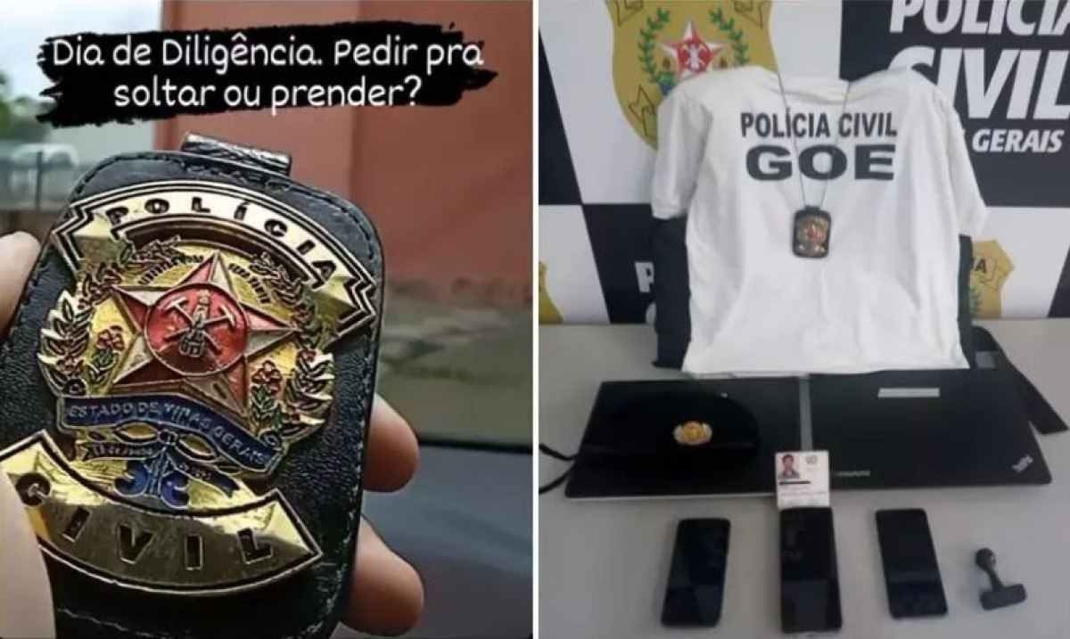 Homem é suspeito de ostentar vida fake de policial na internet