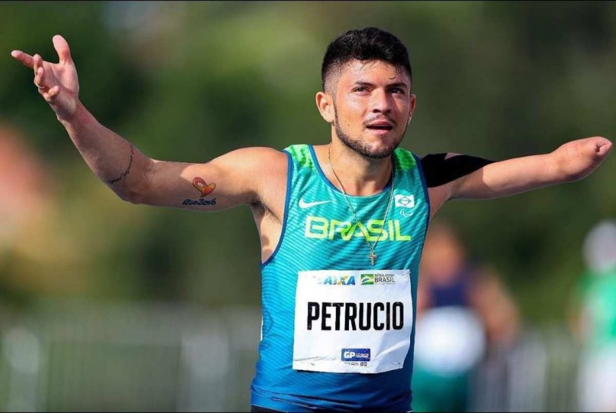 Atleta paralímpico, Petrúcio diz ser 'pedra bruta' que virou joia