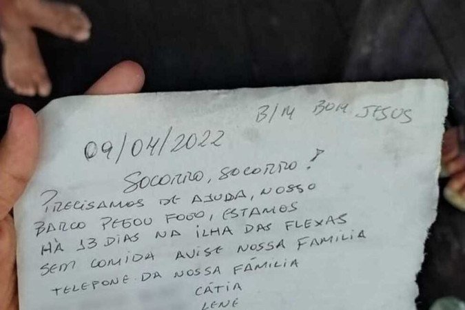 (crédito: Marinha/Divulgação) (crédito: Marinha/Divulgação)