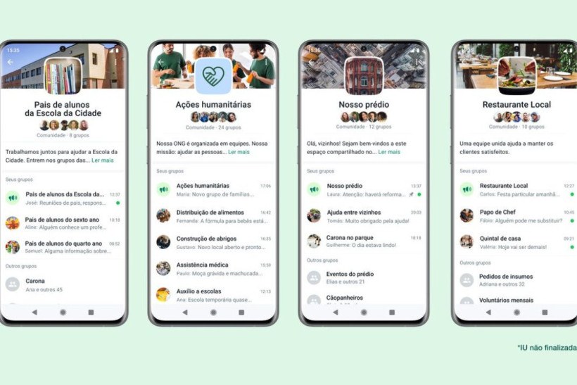 Whatsapp anuncia recurso de comunidades com vários usuários